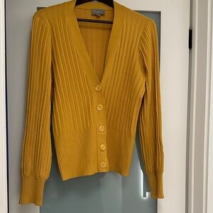 Cyrus mustard yellow Women's Cardigan